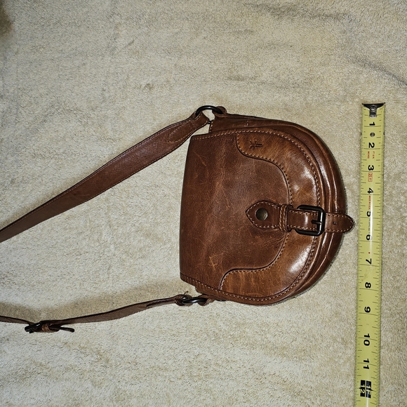 Frye Brown Leather Crossbody Bag - Picture 7 of 7